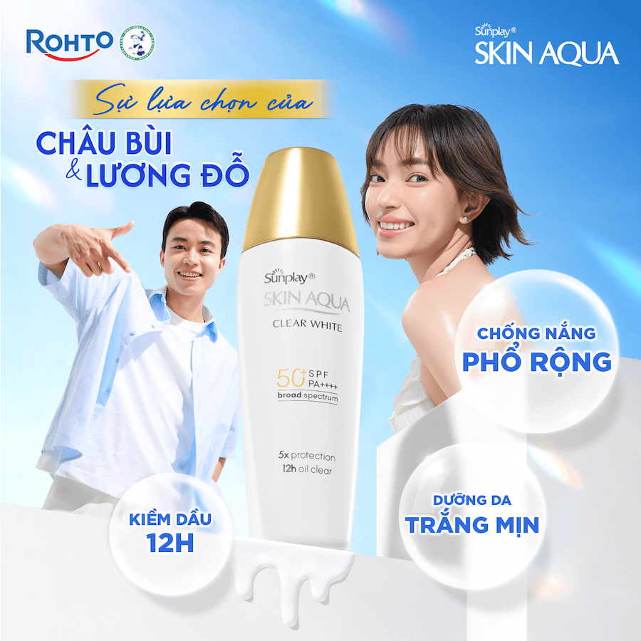 Sữa chống nắng dưỡng da trắng mịn SPF50<sup>+</sup>, PA++++