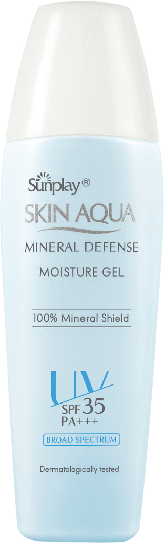 Gel chống nắng vật lý bảo vệ da dưỡng ẩm SPF35, PA+++