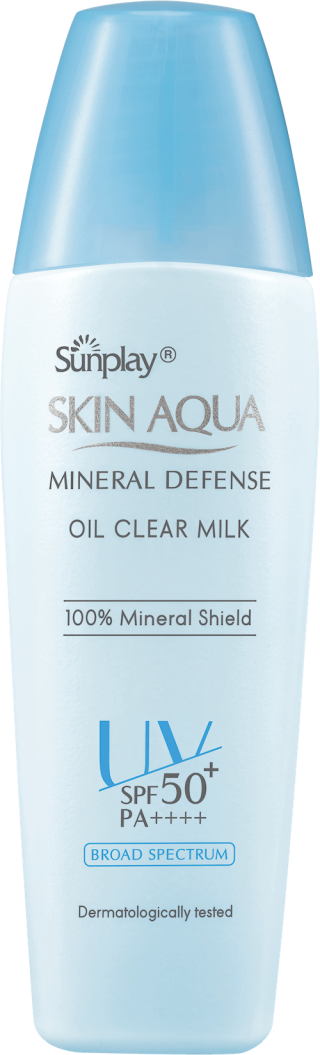 Sữa chống nắng vật lý bảo vệ da giảm dầu SPF50<sup>+</sup>, PA++++