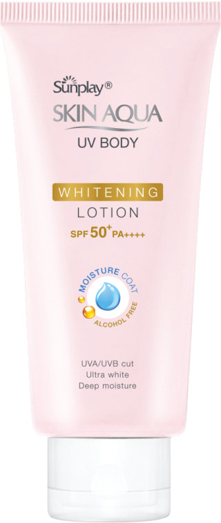 Lotion Chống Nắng Dưỡng Thể Trắng Mịn SPF50<sup>+</sup>, PA++++